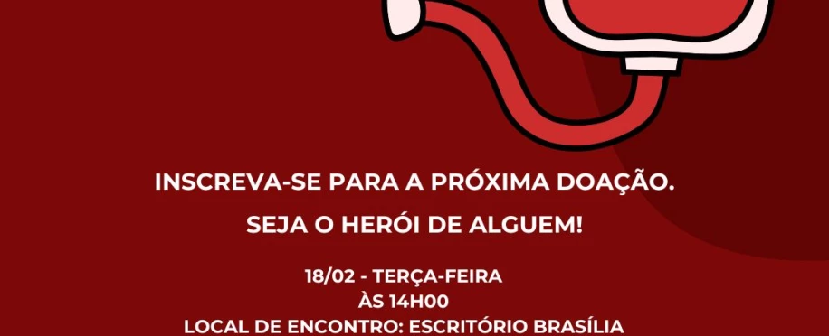 Doação de Sangue - Brasília