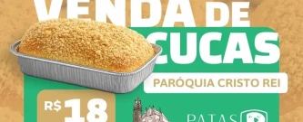 "Cucas que Salvam Vidas -  Cada pedaço ajuda uma patinha.”