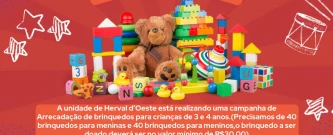 Ação Solidária - Doação de Brinquedos