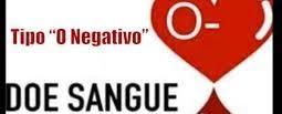 Doação de Sangue Emergencial  - Tipagem  O negativa (O-)