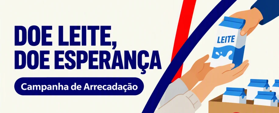 Arrecadação de Leite para a Rede Feminina de Combate ao Câncer de Carambeí