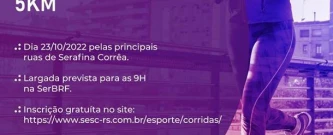 Corrida Rústica de Primavera 5km - Serafina Corrêa