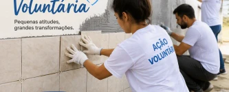Ação Voluntária – Revestimento de Parede Externa CMEI Sagrada Família