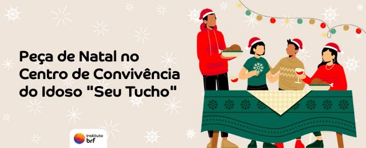 Peça de Natal no Centro de Convivência do Idoso "Seu Tucho"