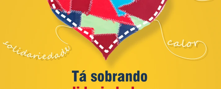 É HORA DE DOAR , Tá sobrando Solidariedade no seu guarda-roupa ?