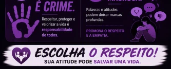 Integridade Salva Vidas: Juntos no Combate ao Feminicídio x Bulling