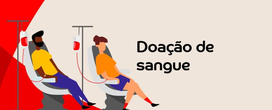 Doe sangue! Você é o tipo certo de alguém.