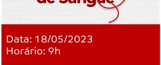 Doação de sangue - Maio 2023