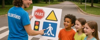 Ação Voluntária - Sinal Verde para a Conscientização!