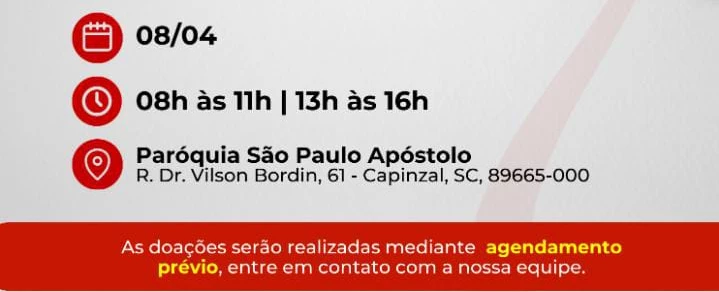 Doação de Sangue  nº 5/2025