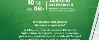 Seminário: O meio ambiente precisa da nossa cooperação!