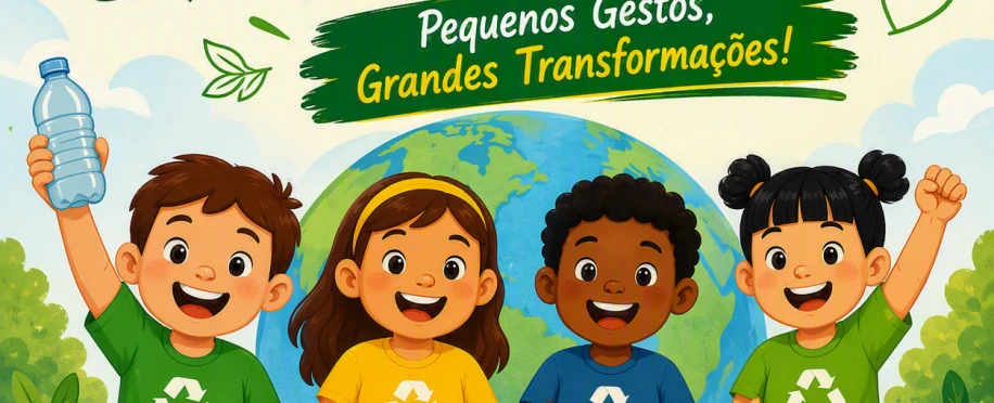 Reciclar para Transformar: Pequenas Ações, Grandes Mudanças
