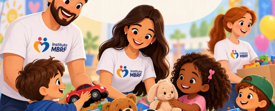 Arrecadação de Brinquedos