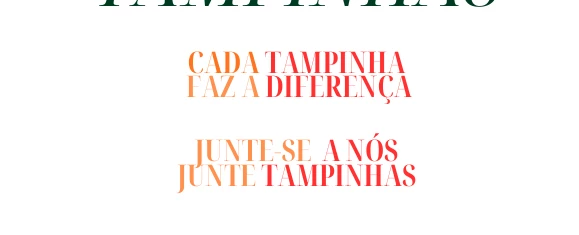 Coleta de tampinhas - Ajude os animais