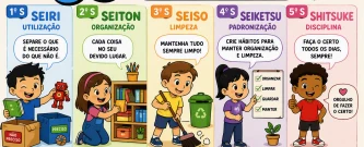 Melhoria Continua na Escola: 5S