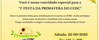 Festa da Primavera do COSC