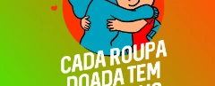 Arrecadação de roupas e alimentos