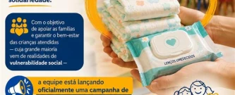Pequenos passos grandes gestos:  Apadrinhamento de itens de higiene  para CMEI