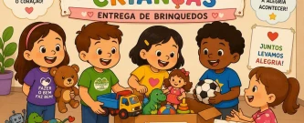 Entrega de Brinquedos em casa de Acolhimento a Criança