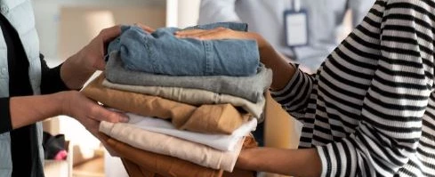 Arrecadação de roupas e cobertores (Cruz vermelha Brasileira Filial de Chapecó)