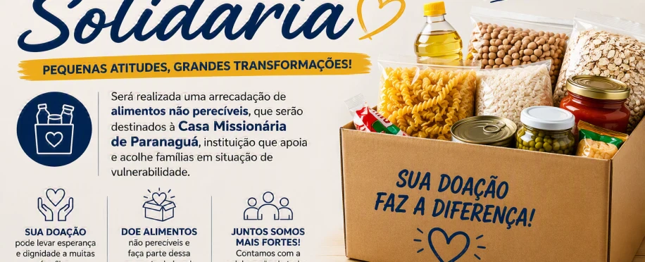 Arrecadação de produtos não pereciveis