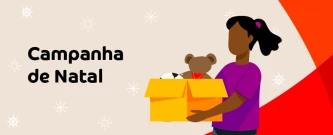 Entrega de cestas para as famílias de Piratuba